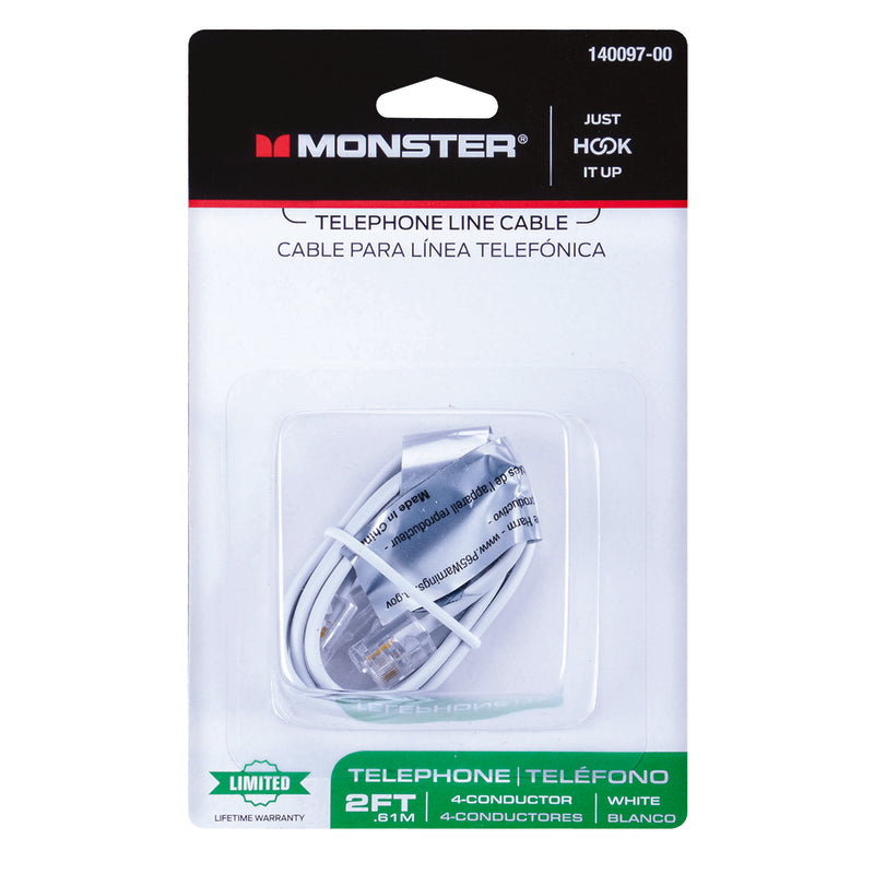 Monster Jhiu Modular Telephone Line Cable - Thumbnail 4