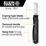 Klein Tools 6.2 in. Cable Splicer's Knife Black 1 pk