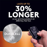 Duracell Lithium Coin 2032 3 V 210 mAh Security and Electronic Battery 2 pk, Pack of 6