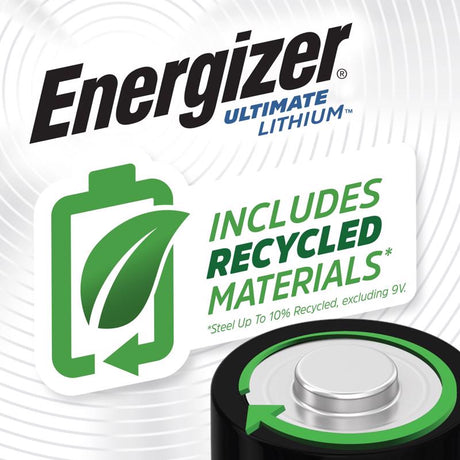 Energizer Ultimate Performance Lithium AA 1.5 V Camera Battery L91BP-4 4 pk
