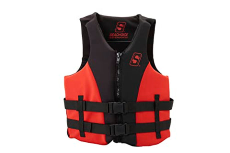 Seachoice 85108 Evoprene Multi-Sport Vest, Red/Black, 2XL