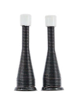 Ace 3 in. W Metal Oil Rubbed Bronze Bronze Spring Broad Base Door Stop Mounts to door and wall 1/8 i, Pack of 5
