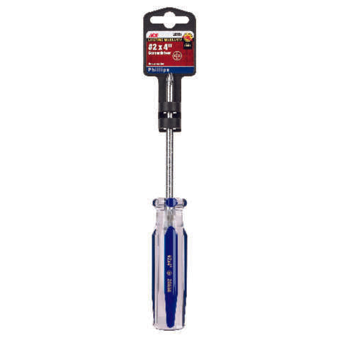 Ace No. 2 X 4 in. L Phillips Screwdriver 1 pc, Pack of 3