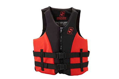 Seachoice 85109 Evoprene Multi-Sport Vest, Red/Black, 3XL
