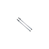 Taylor Adjustable Bimini Support Poles (2) 28 to 48" With 7/8" Jaw Slides (2) and Deck Hinge