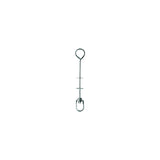 Taylor Buoy Hardware 1/2" Diameter Galvanized Rod With 4" long Swivel