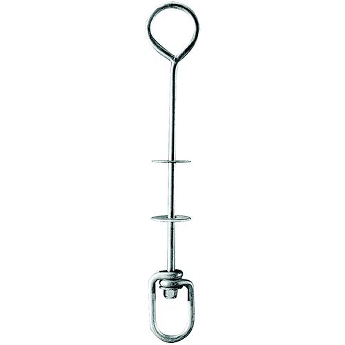 Taylor Buoy Hardware 1/2" Diameter Galvanized Rod With 4" long Swivel