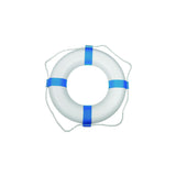 Taylor 20" Decorative Ring Buoy, White/Blue (Not a Life Saving Device)
