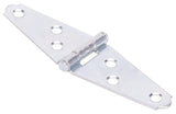 ProSource LSH-Z02-013L Strap Hinge, 1.2 mm Thick Leaf, 2 in, Steel, 180 Range of Motion, Screw Mount Mounting, Pack of 10