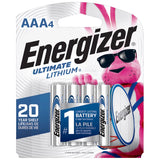 Energizer Ultimate Lithium AAA 1.5 V 1250 mAh Battery L92BP-4 4 pk