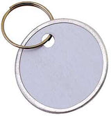 Hy-Ko KB146-150 Key Tag, 1-9/16 in Dia Dimensions, Paper, 150/PK