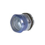 Sigma Engineered Solutions ProConnex 2 in. D Zinc-Plated Steel Rain-Tight Compression Connector For