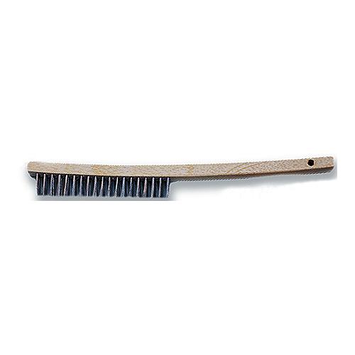 Long Handle Steel Wire Brush w/Scraper