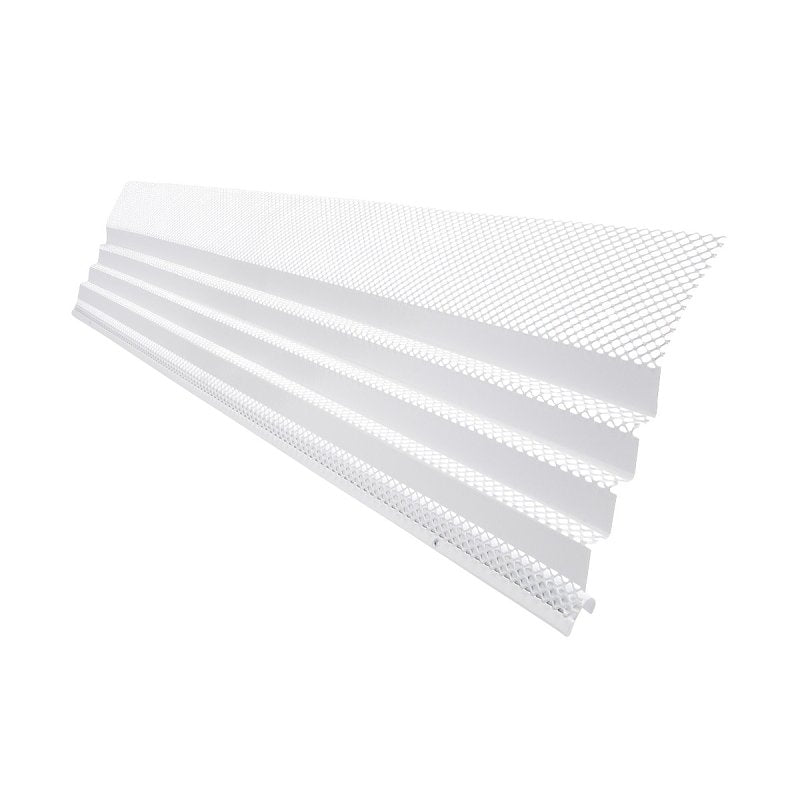 GUTTER GUARD MTL MESH WHT 36IN