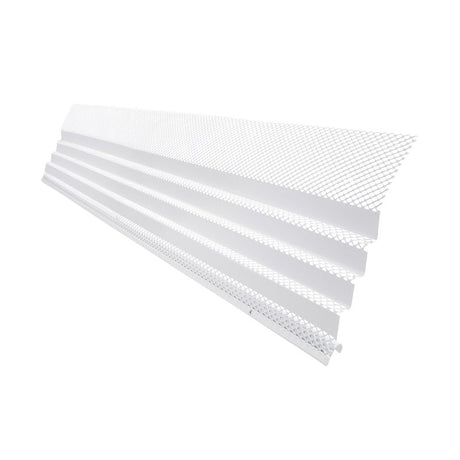 GUTTER GUARD MTL MESH WHT 36IN