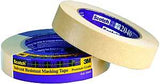 Scotch 2040-1.5A-B Masking Tape, 60 yd L, 1-1/2 in W, Paper Backing, Natural