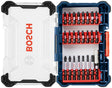 Bosch Impact Tough SDMS24 Screwdriver Bit Set, 24-Piece, HSS, Black Oxide