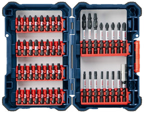 Bosch Impact Tough SDMS48 Screwdriver Bit Set, 48-Piece, HSS, Black Oxide
