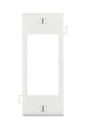 Leviton White 1 gang Thermoplastic Nylon Decorator Wall Plate 1 pk