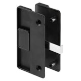 Prime-Line A 218 Latch and Pull, 4-1/8 in L Handle, 15/16 in H Handle, Plastic/Steel, Black