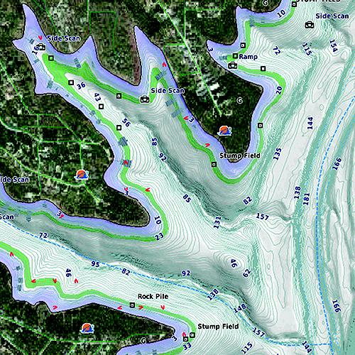 Garmin 010C120500 Lakevu G3 Ultra Chart, U.S. West