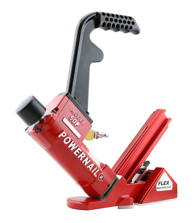 Powernail 50PFLEXW Flooring Nailer, 16 in L x 5-1/2 in W x 17 in H Dimensions, 1-3/4, 1-1/2, 1-1/4 in L Fastener