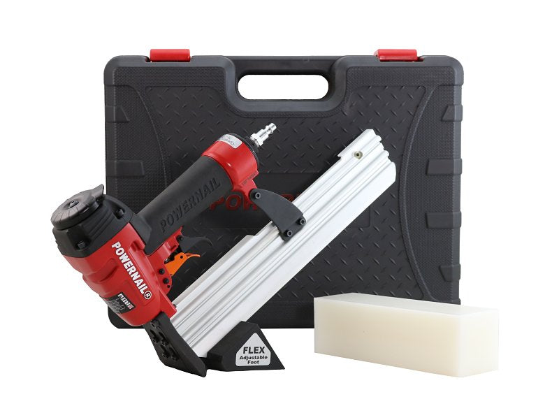 Powernail PowerStapler Series 1845FKIT Flooring Stapler, 1/4 in W Crown, 7/8, 1, 1-1/8, 1-1/4, 1-1/2 in L Leg