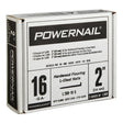 Powernail PowerCleats L200165 Floor Cleat, 2 in L, 16 ga, Carbon Steel, L-Shaped Head, Pack of 5