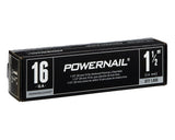 Powernail Powercleats L150165 Floor Nail, 1-1/2 in L, 16 ga, Steel, Pack of 5