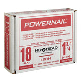 Powernail PowerCleats L175185 Floor Cleat, 1-3/4 in L, 18 ga, Carbon Steel, L-Shaped Head, Pack of 5