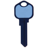 HILLMAN Write-On-It House/Padlock Universal Key Blank KW1/10 Single, Pack of 8