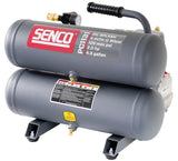Senco PC1131 Air Compressor, Electric, 4.3 gal Tank, 2 hp, 115 V, 125 psi Pressure, 1-Stage, 4.4 scfm Air