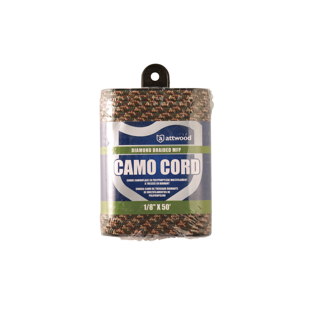 CAMO DIAMOND BRAID 1/8 X 50 FT