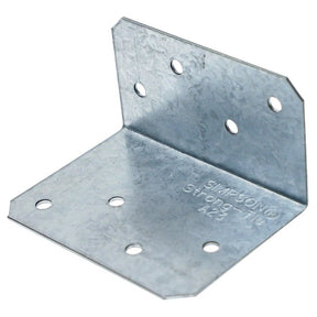 Simpson Strong-Tie A23Z Angle, 1-1/2 in W, 2 in D, 2-3/4 in H, Steel, ZMAX, Pack of 200