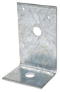Simpson Strong-Tie A24 Angle, 2 in H, 2-1/2 in D, 3-7/8 in W, Steel, Silver, Galvanized, Pack of 25
