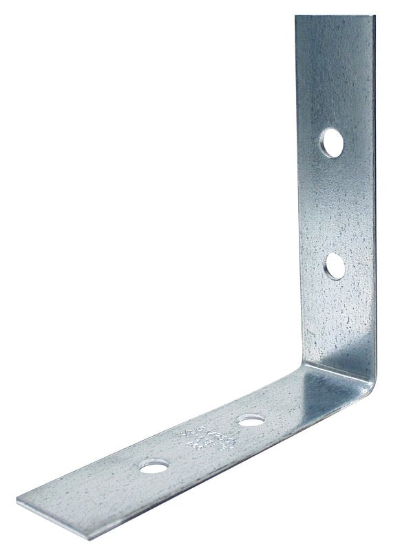 Simpson Strong-Tie A66 Angle, 5-7/8 in W, 5-7/8 in D, 1-1/2 in H, Steel, Galvanized/Zinc, Pack of 25
