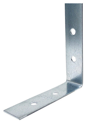 Simpson Strong-Tie A66 Angle, 5-7/8 in W, 5-7/8 in D, 1-1/2 in H, Steel, Galvanized/Zinc, Pack of 25