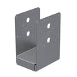 Simpson Strong-Tie ABU ABU46Z Post Base, 4 x 6 in Post, 12 ga Gauge, Steel, ZMAX