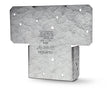 Simpson Strong-Tie AC AC4Z Post Cap, 4 x 4 in Post/Joist, Steel, ZMAX, Pack of 20