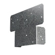 Simpson Strong-Tie AC AC6 Post Cap, 6 x 6 in Post/Joist, Steel, Galvanized, Pack of 20