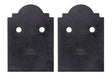 Simpson Strong-Tie APBDSP APB66DSP Decorative Post Base Side Plate, 5 in W, 12 ga Gauge, Steel, Powder-Coated