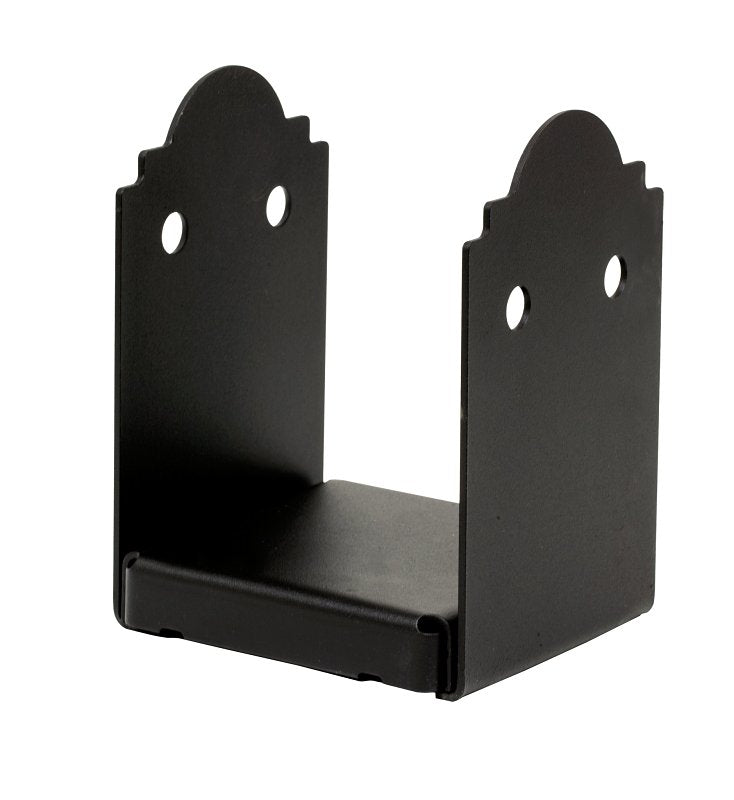 Simpson Strong-Tie APB Series APB66R Post Base, 11,450 lb Down DF/SP, 1260 lb Uplift, 6 x 6 in Post, 12 ga, Black, 1/PK, Pack of 6