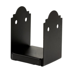 Simpson Strong-Tie APB Series APB66R Post Base, 11,450 lb Down DF/SP, 1260 lb Uplift, 6 x 6 in Post, 12 ga, Black, 1/PK, Pack of 6