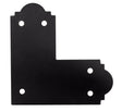 Simpson Strong-Tie APL Series APL6 L-Strap Tie, 12 ga Gauge, Steel, Black, Powder-Coated