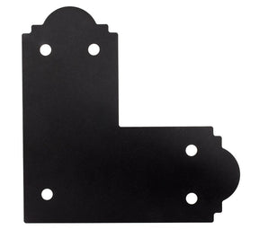 Simpson Strong-Tie APL Series APL6 L-Strap Tie, 12 ga Gauge, Steel, Black, Powder-Coated