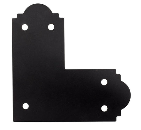 Simpson Strong-Tie APL Series APL6 L-Strap Tie, 12 ga Gauge, Steel, Black, Powder-Coated