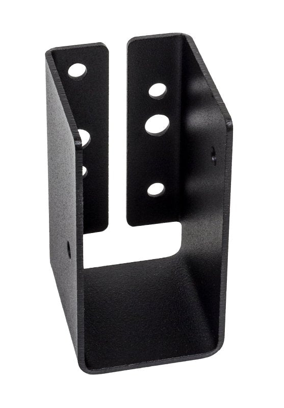 Simpson Strong-Tie APLH APLH24 Joist Hanger, 3-5/16 in H, 1-7/8 in D, 1-9/16 in W, 2 x 4 in, Steel, Black, ZMAX, Pack of 12
