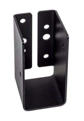 Simpson Strong-Tie APLH APLH24 Joist Hanger, 3-5/16 in H, 1-7/8 in D, 1-9/16 in W, 2 x 4 in, Steel, Black, ZMAX, Pack of 12