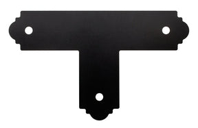 Simpson Strong-Tie APT APT4 T-Strap Tie, 12 ga Gauge, Steel, Black, Powder-Coated/ZMAX, Pack of 8