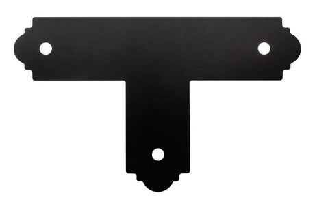 Simpson Strong-Tie APT APT4 T-Strap Tie, 12 ga Gauge, Steel, Black, Powder-Coated/ZMAX, Pack of 8
